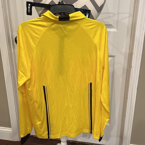 Murray referee shirt long sleeve, yellow, adult, Medium - Picture 2 of 3
